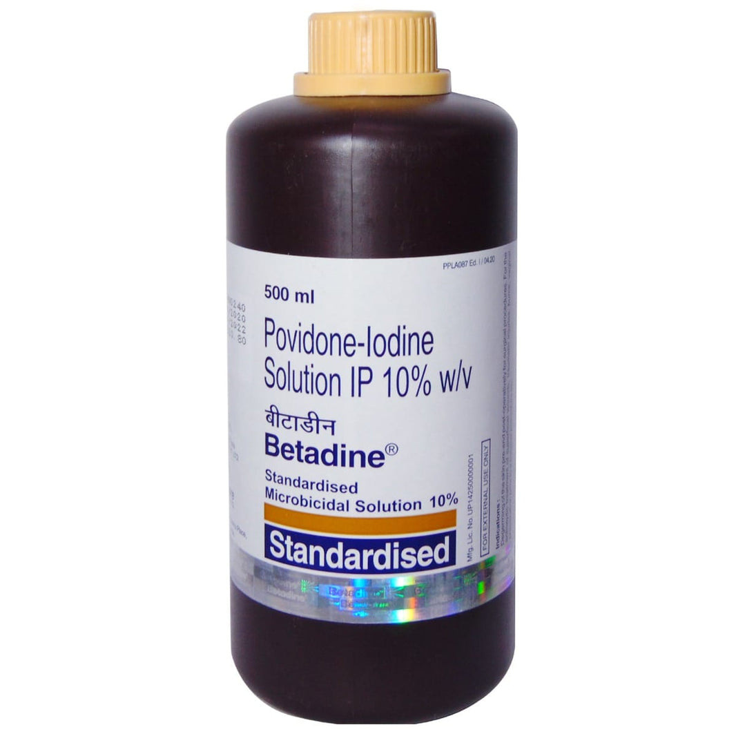 Betadine 10% W/V Antiseptic Solution 500Ml