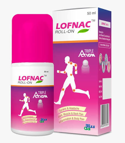 Lofnac 1.16% W/W Roll On 50Ml