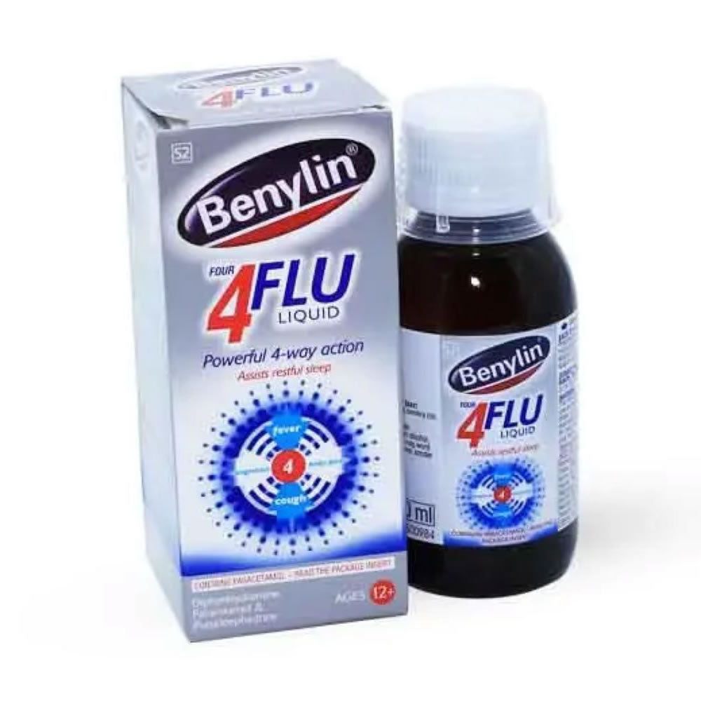 Benylin-4-Flu Syrup 100Ml