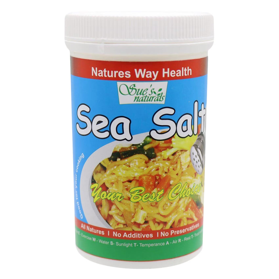 Sues Naturals Sea Salt 500gm