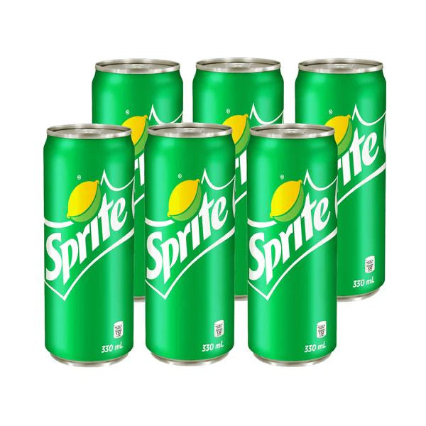 Sprite Can 330Ml Can 6Pcs