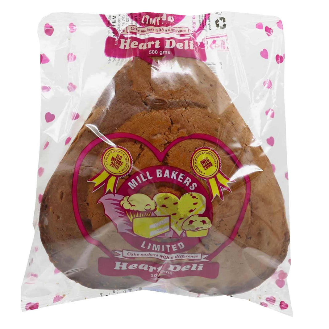 Mill Bakers Heart Deli 500Gm